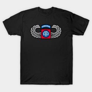 82nd Airborne Jump Wings T-Shirt